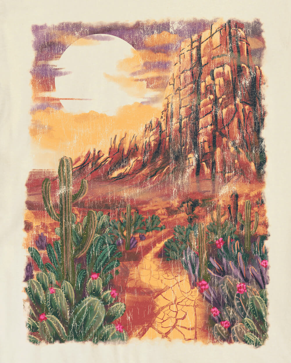 Cactus Trail Vintage Tee