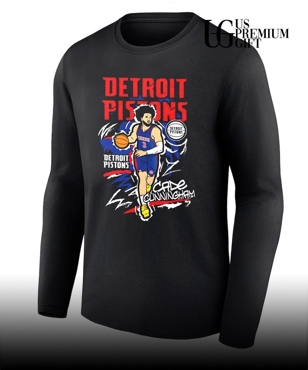 Cade Cunningham Detroit Pistons NBA Chalked Up player 2026 shirt