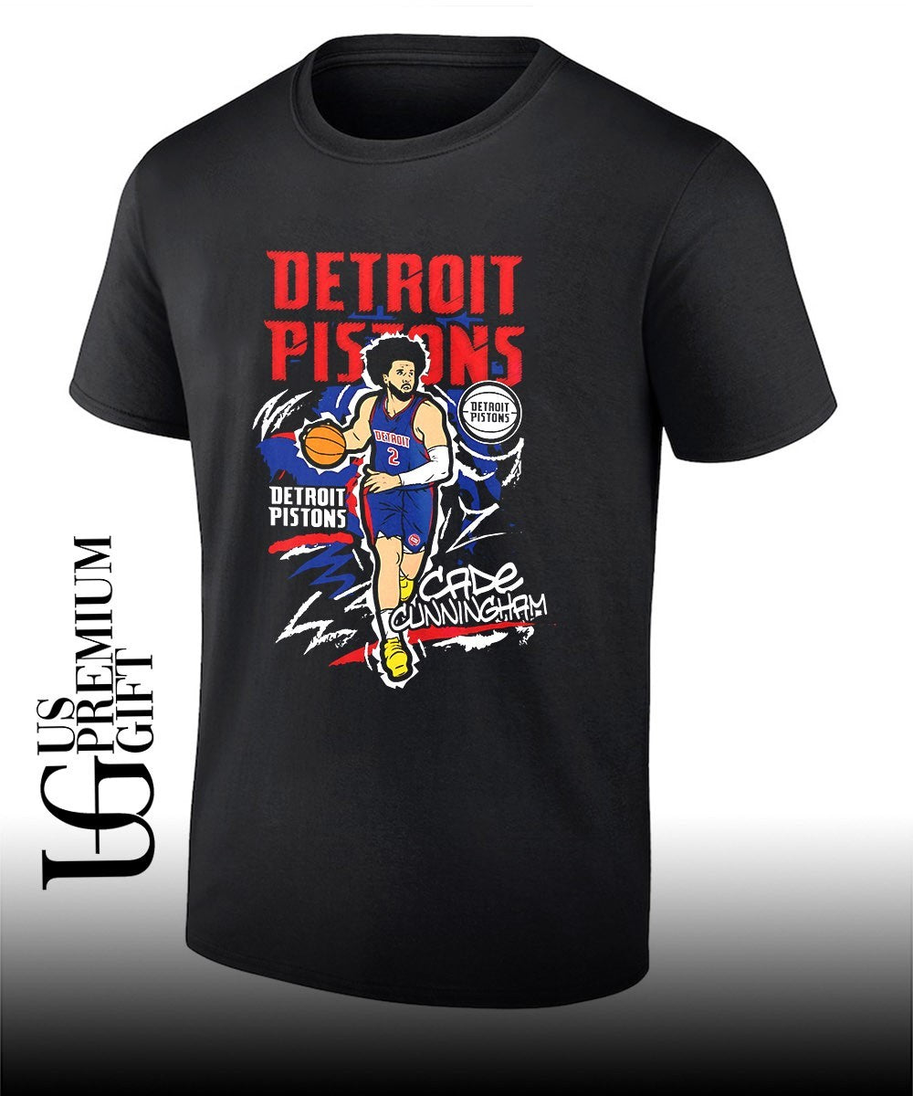 Cade Cunningham Detroit Pistons NBA Chalked Up player 2026 shirt