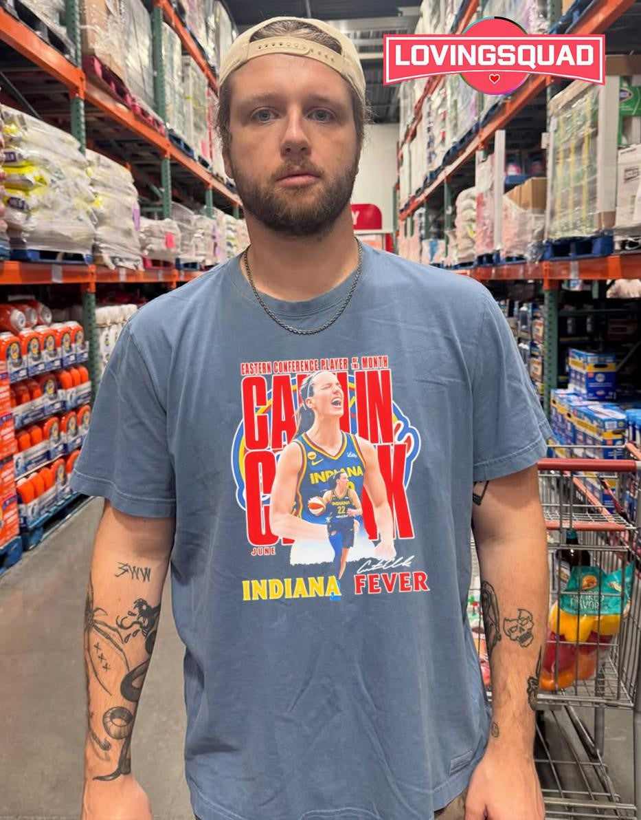 Caitlin Clark Indiana Fever Eastern Conference Player of the Month Signature shirt