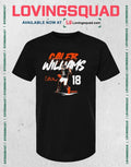 Caleb Williams Name & Number Pose Signature T-Shirt
