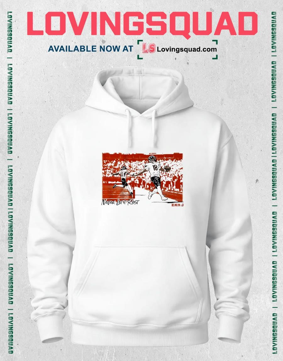 Caleb Williams and Luther Burden III Never Let It Rest T-shirt