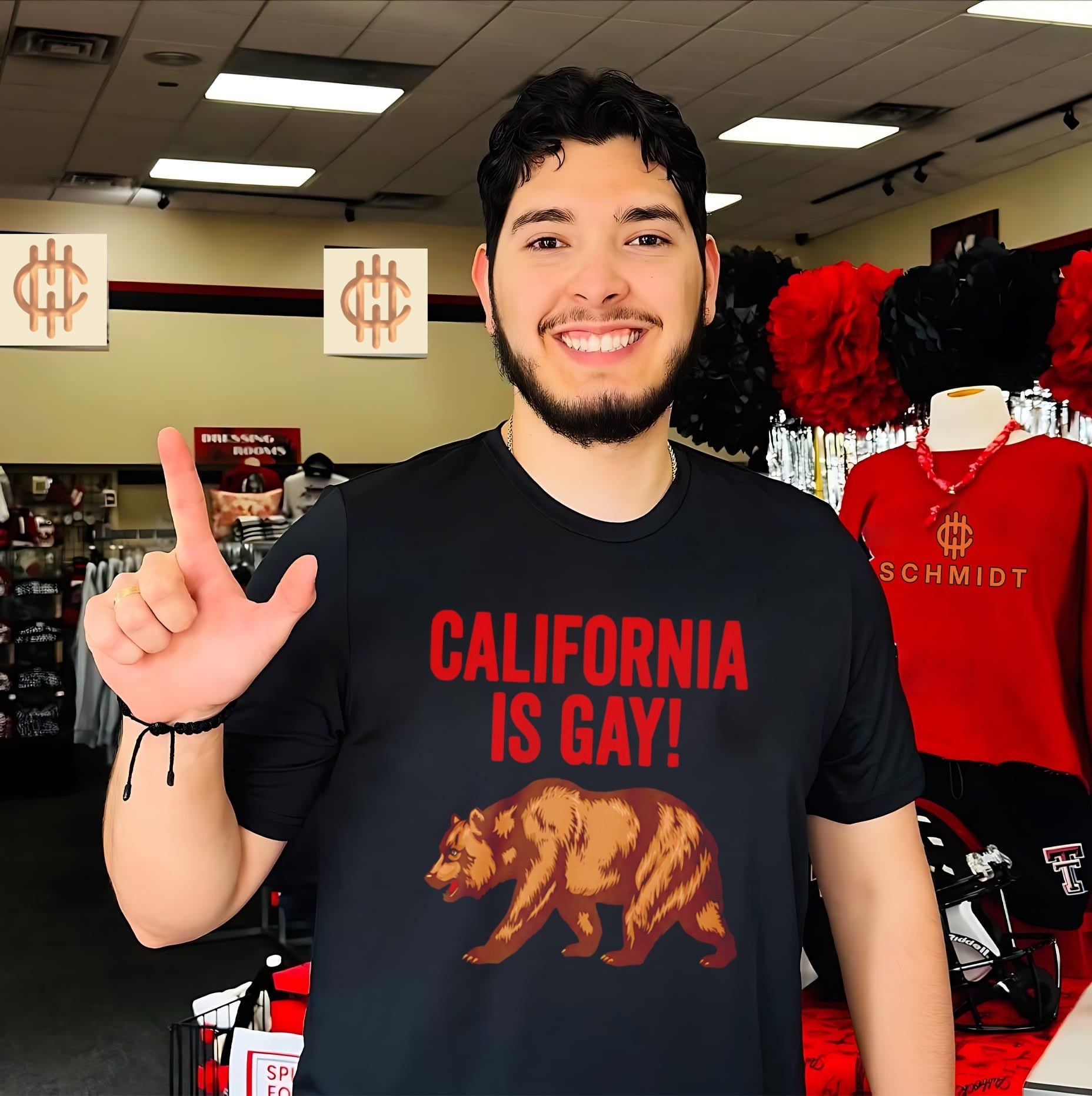 California Is Gay bear shirt