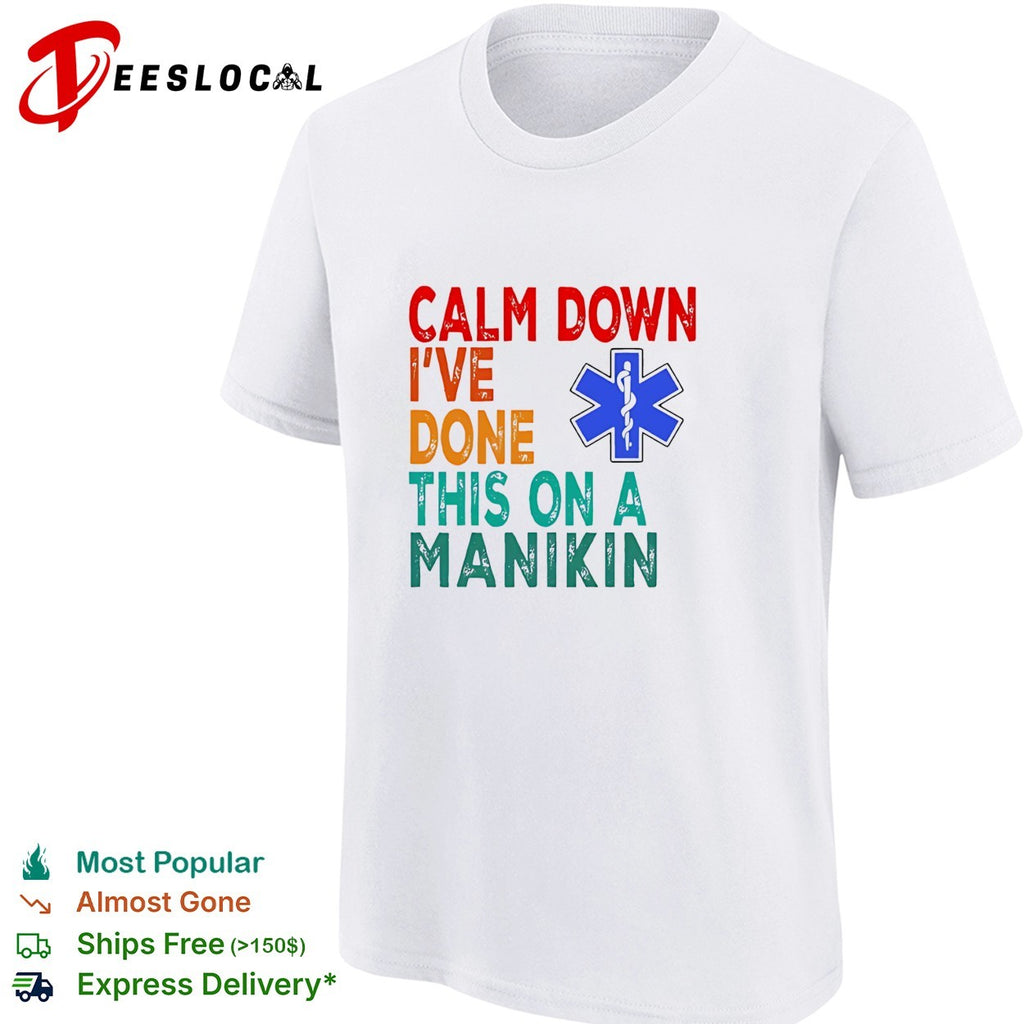 Calm down I’ve done this on a manikin shirt