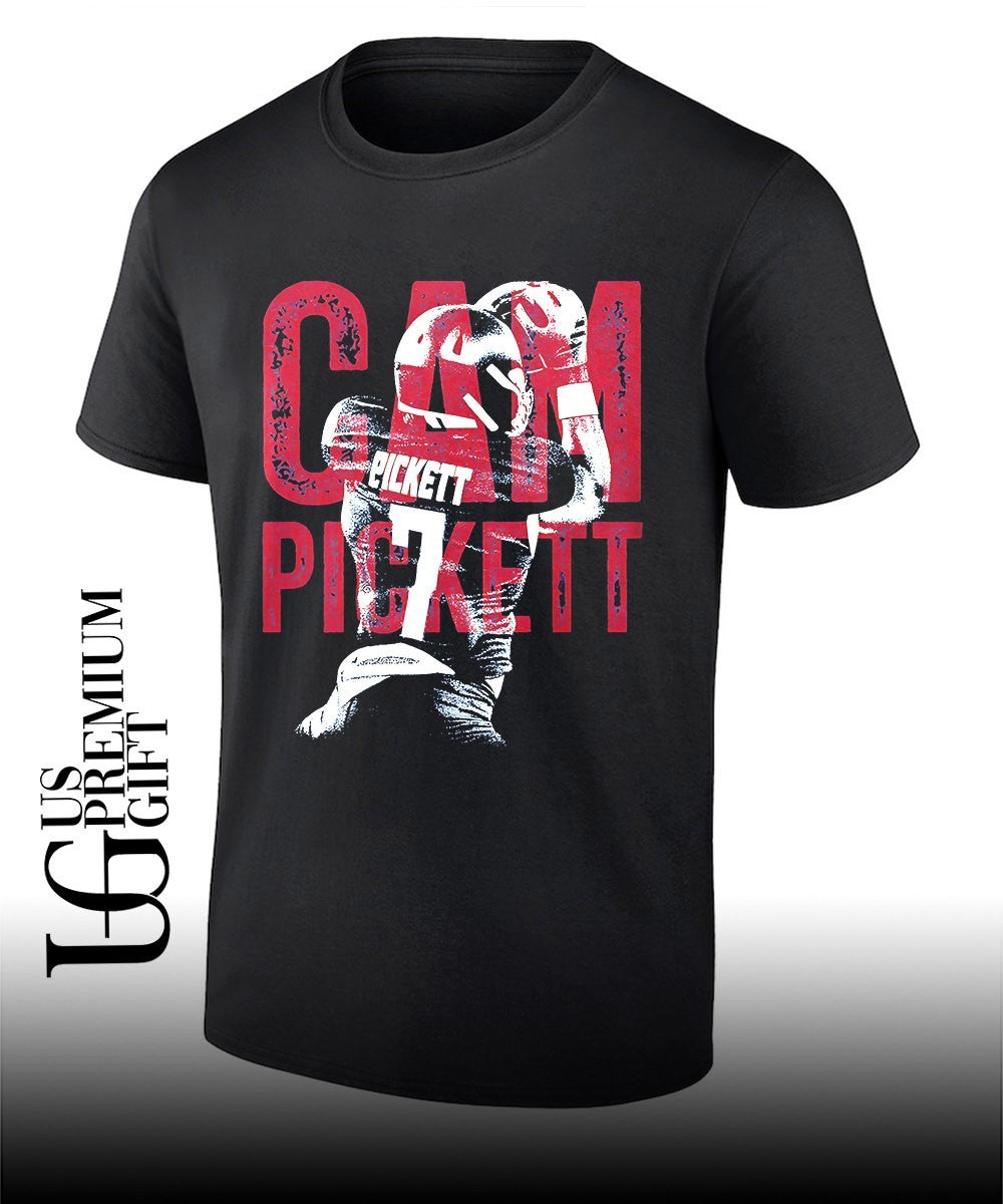 Cam Pickett Kansas Jayhawks Football College Bitmap shirt
