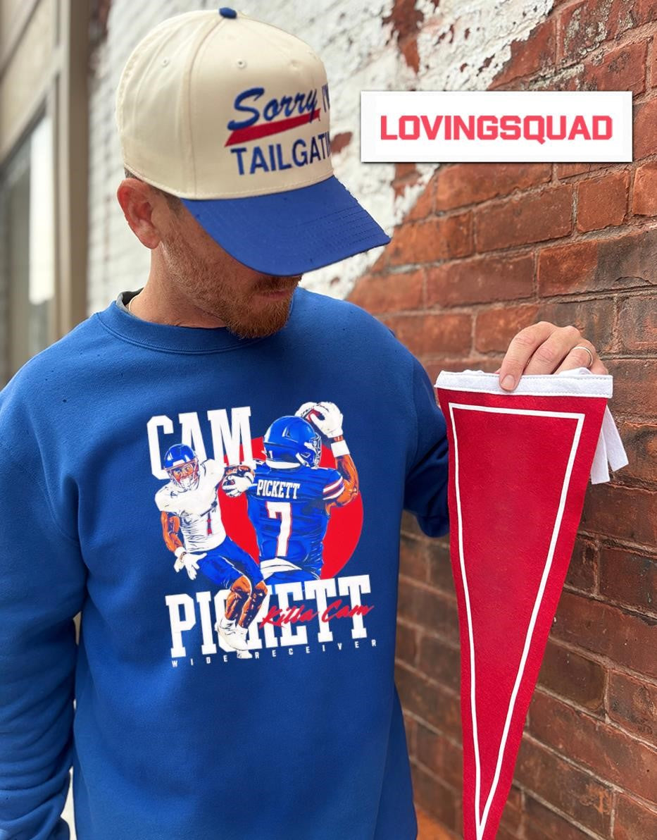 Cam Pickett Killa Cam Wide Receiver Football Player shirt