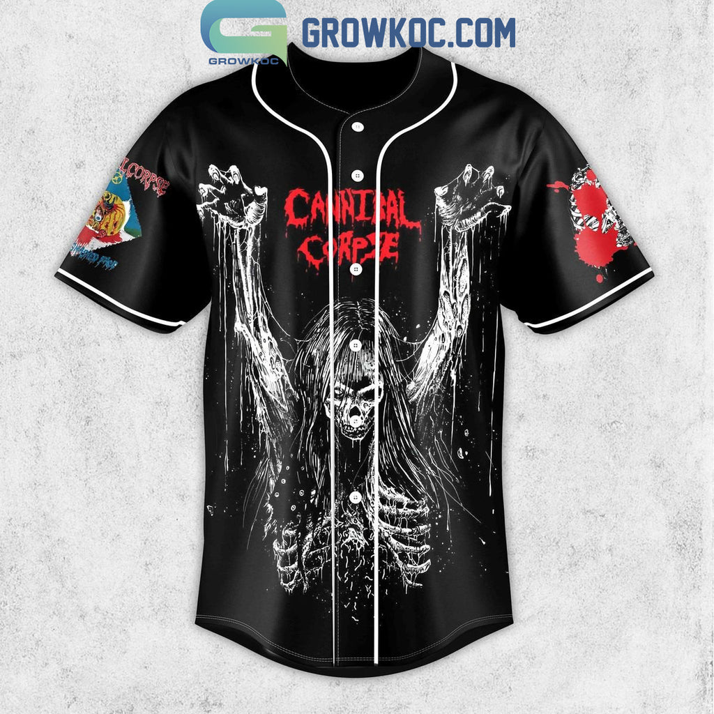 Cannibal Corpse Amon Amarth Tour 2024 Personalized Baseball Jersey