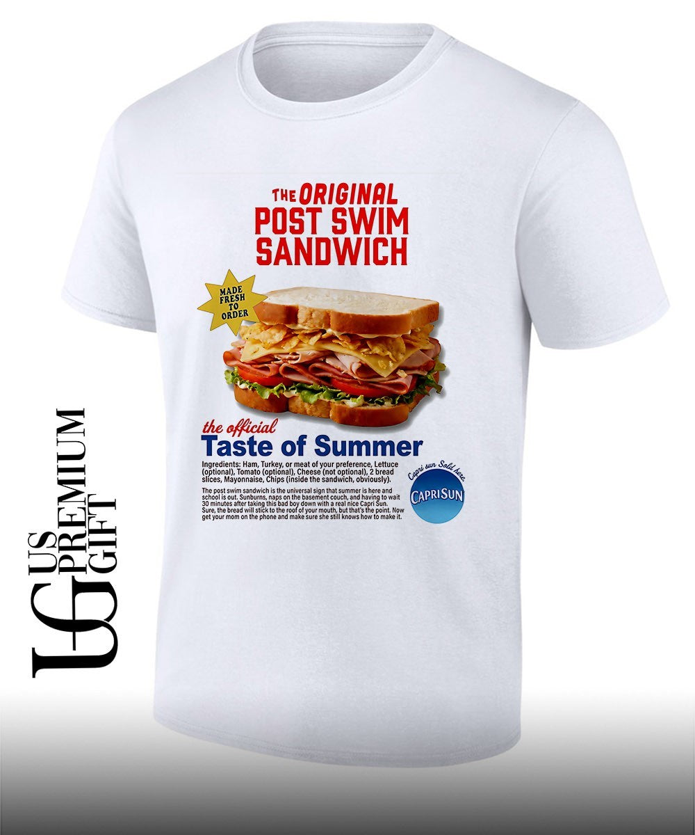 Capri Sun Post Swim Sandwich Summer Food Snack shirt