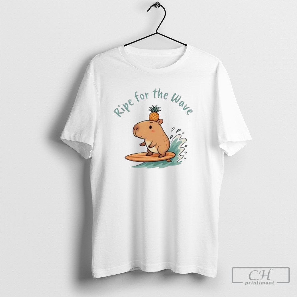 Capybara Ripe For The Wave T-Shirts, Hoodie, Sweatshirt | InkRitualCo.com