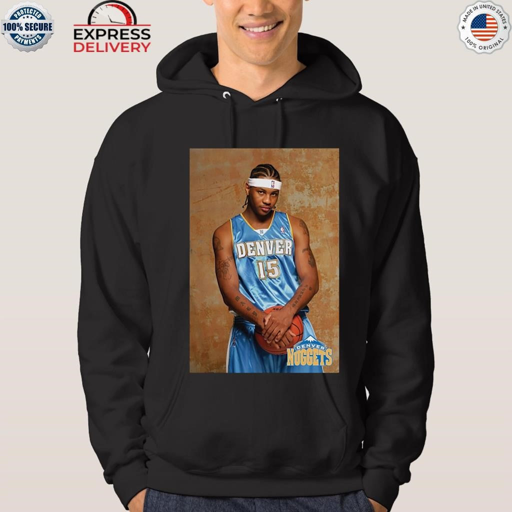 Carmelo Anthony Denver Nuggets Rookie Photo Shirt