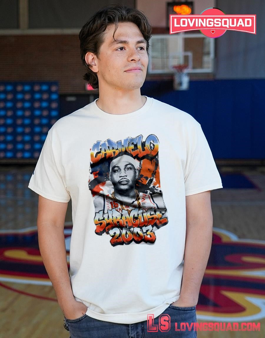 Carmelo Anthony Syracuse 2003 Vintage Bootleg T-shirt