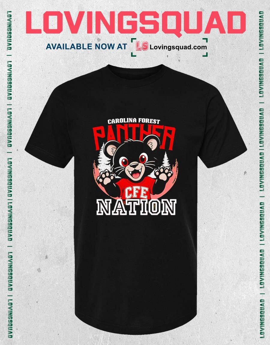 Carolina Forest Panther CFE Nation Panthers T-Shirt