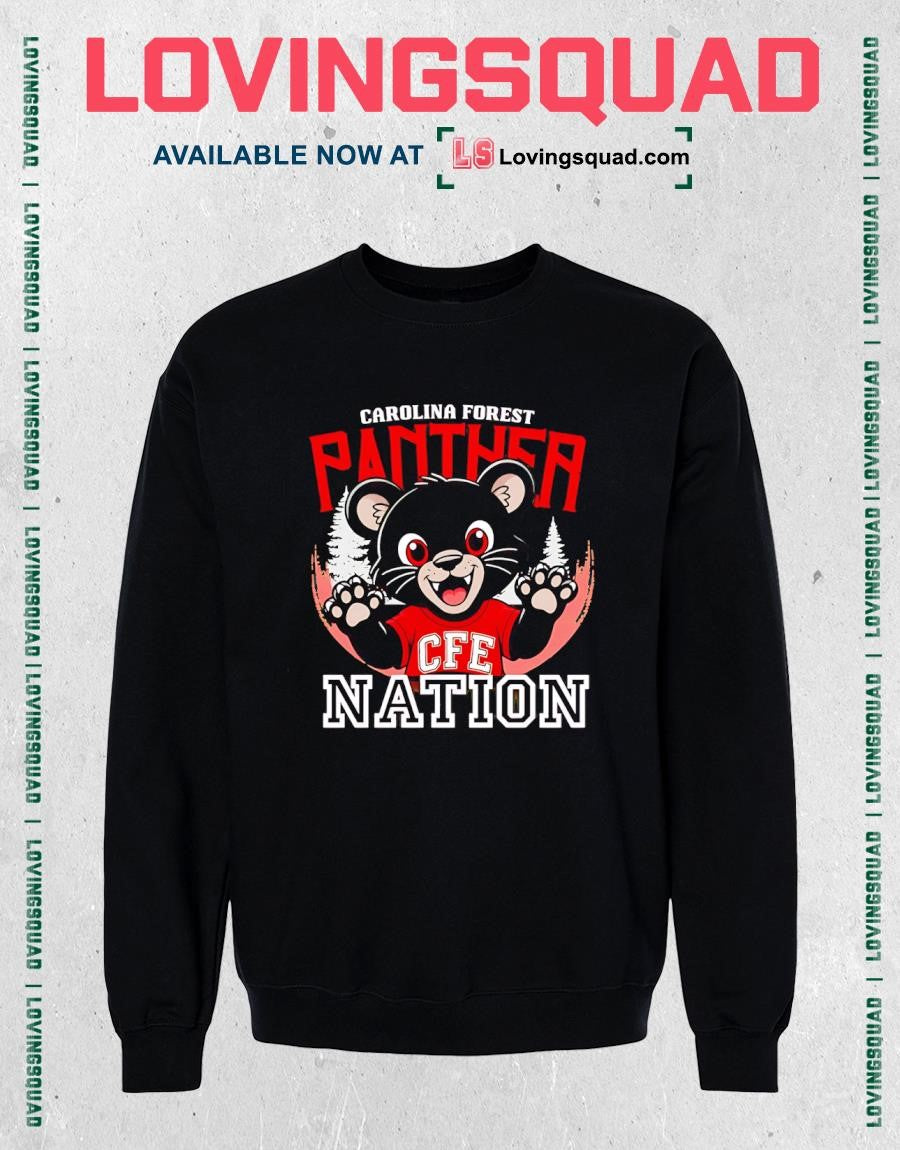 Carolina Forest Panther CFE Nation Panthers T-Shirt
