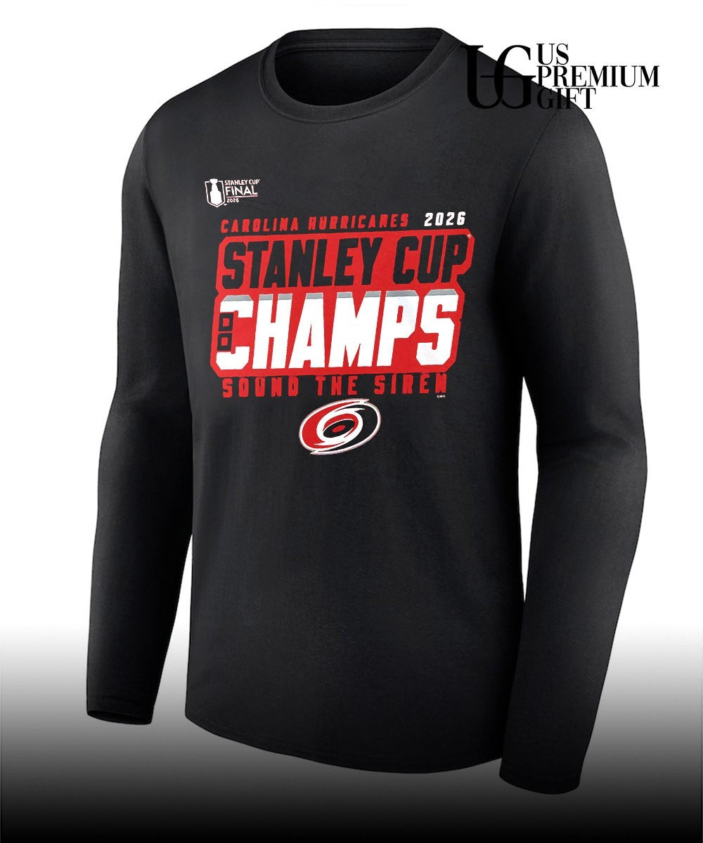 Carolina Hurricanes 2026 Stanley Cup Champions Sound The Siren Hometown shirt