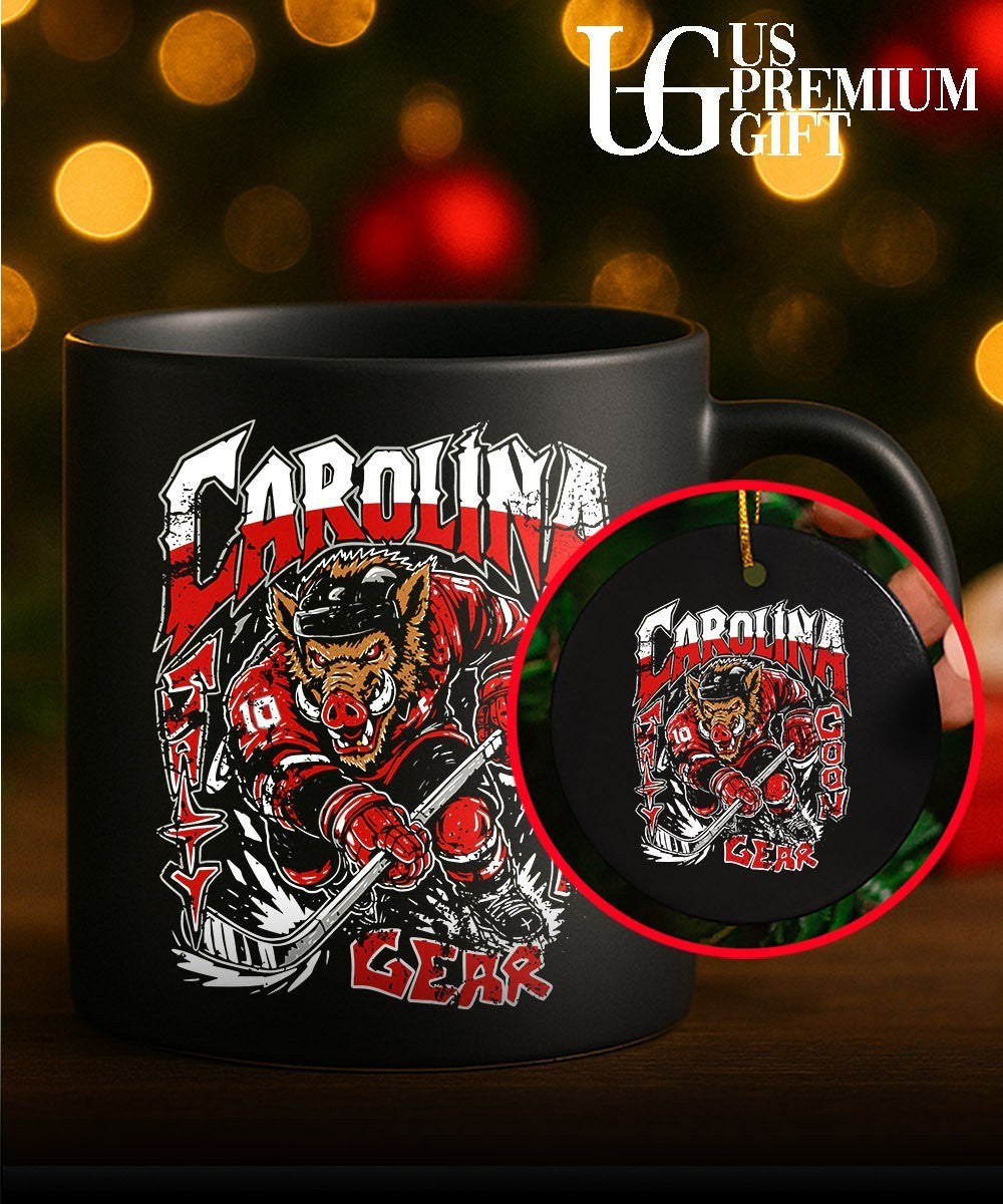 Carolina Hurricanes Ice Hockey Carolina Salty Goon Gear mascot shirt