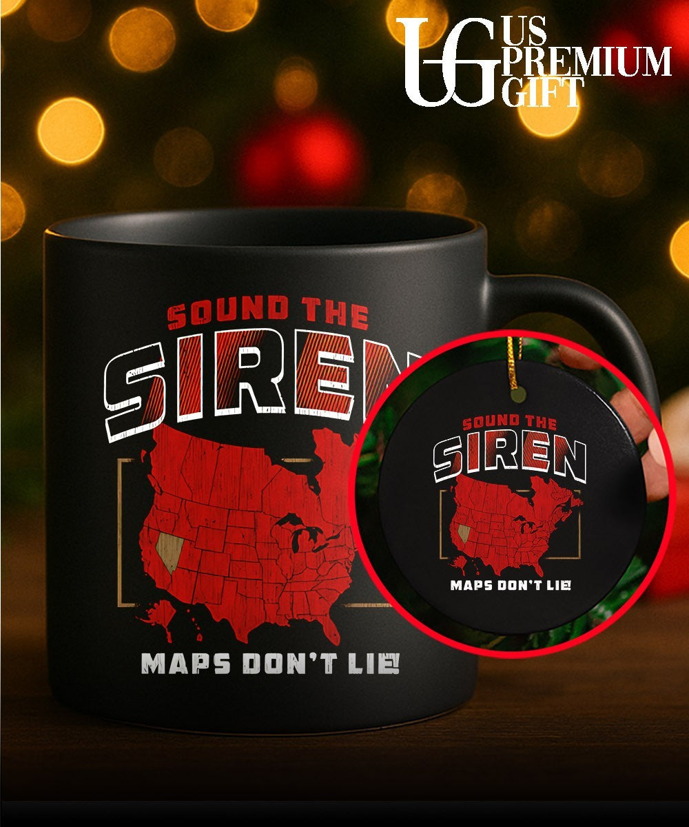 Carolina Hurricanes NHL Sound the Siren Maps Don’t Lie 2026 shirt