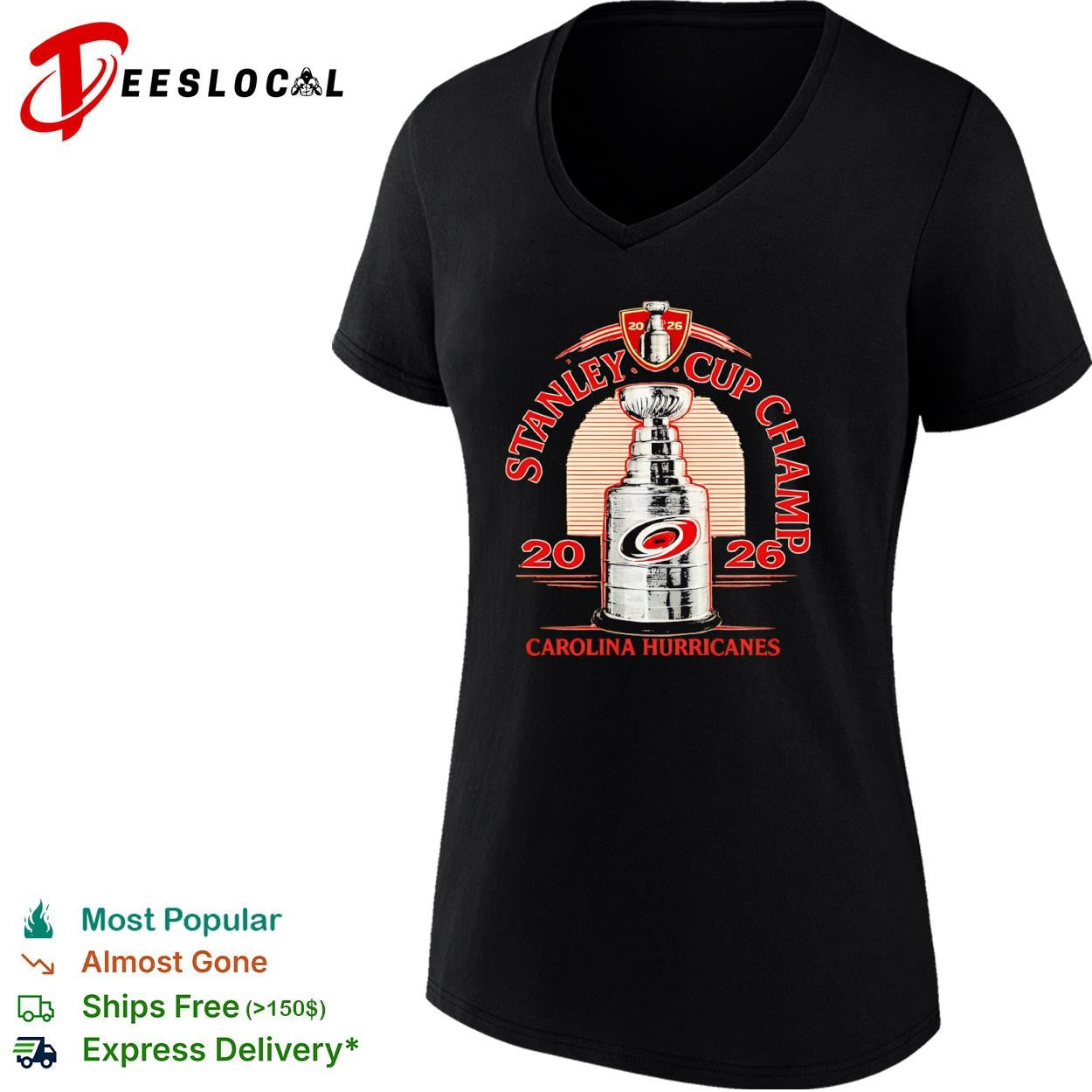 Carolina Hurricanes award Stanley Cup champ 2026 shirt
