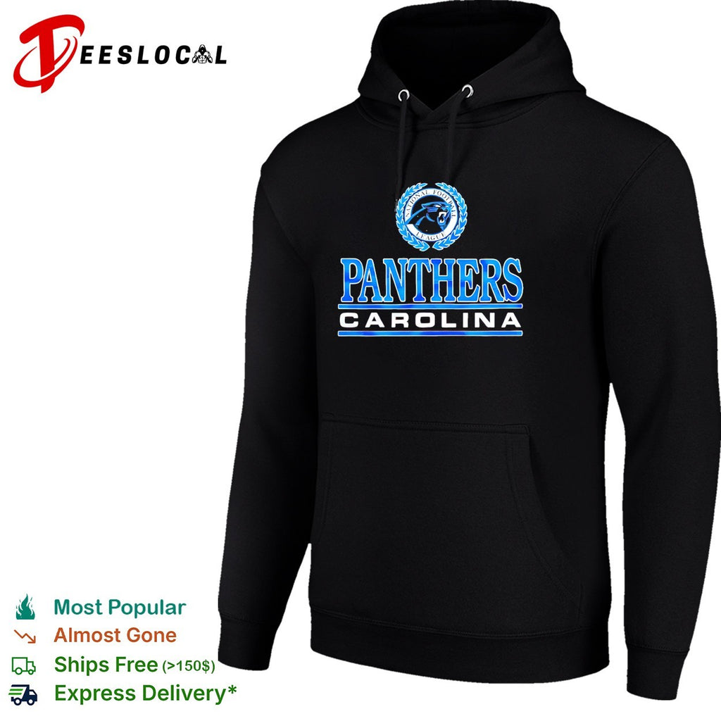 Carolina Panthers National Football League wreath logo shirt