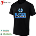 Carolina Panthers National Football League wreath logo shirt