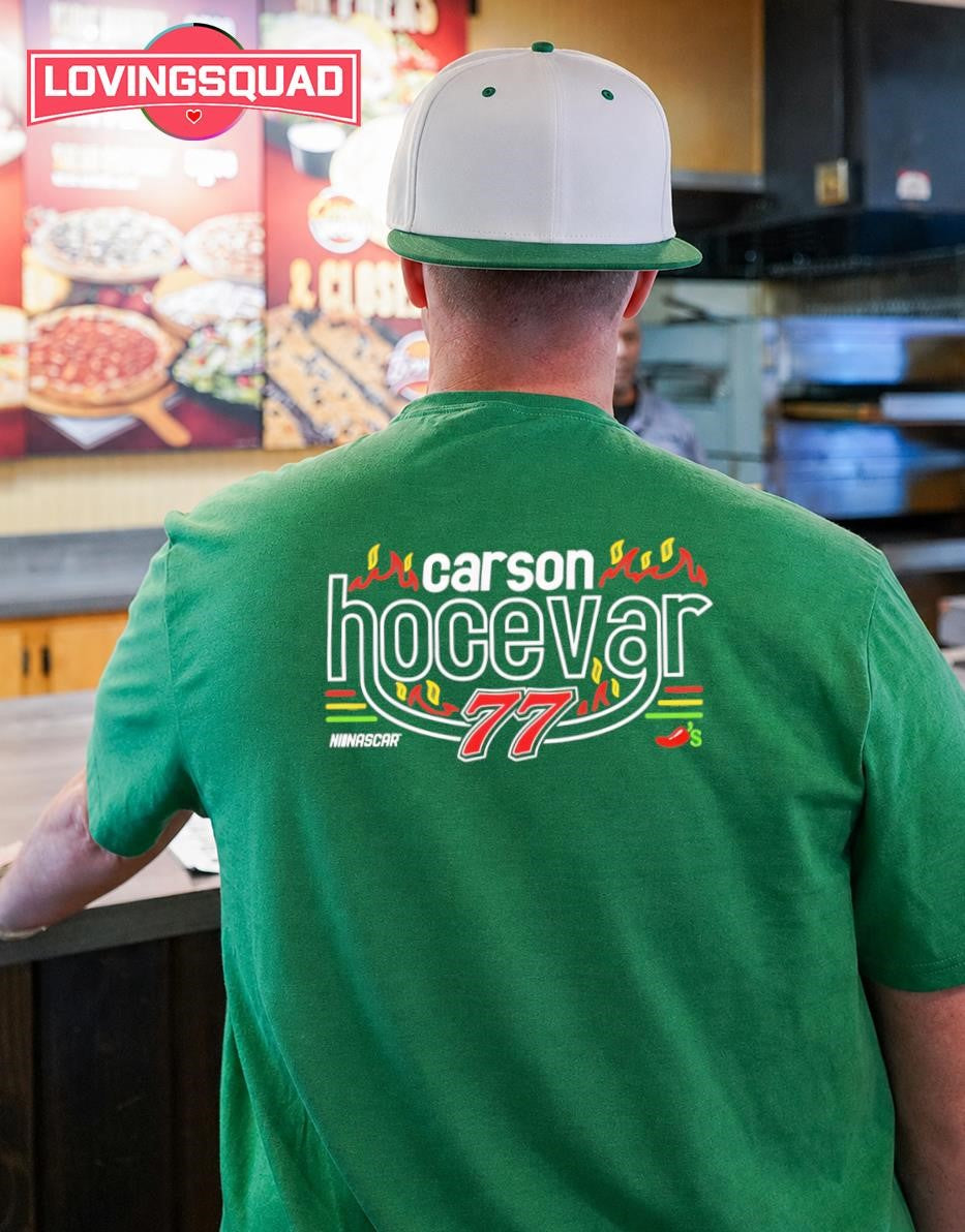Carson Hocevar 77 NASCAR Racing Driver shirt