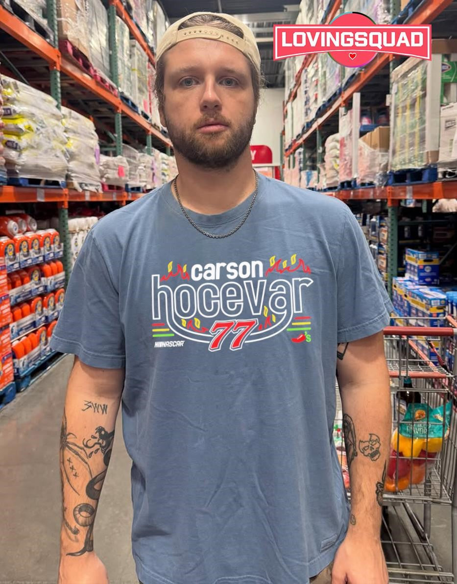 Carson Hocevar 77 NASCAR Racing Driver shirt