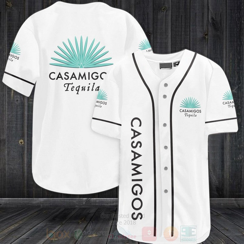 FASHION Casamigos Baseball Jerseys Botton Shirt