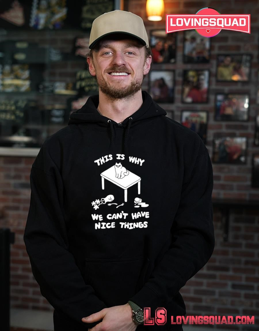 Cat this is why we can’t have nice things T-shirt