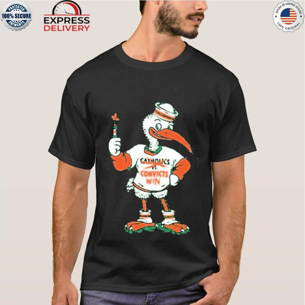 Catholics Vs Convicts Convicts Win Game 2025 Shirt