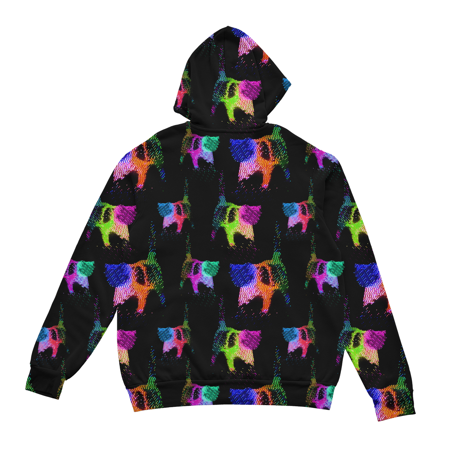 Cats On Tape Zip Up Hoodie