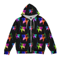 Cats On Tape Zip Up Hoodie