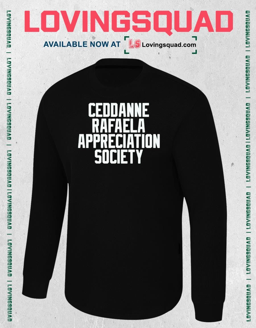 Ceddanne Rafaela Appreciation Society Boston Red Sox T-shirt