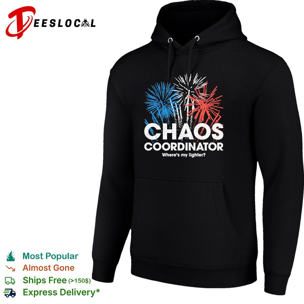 Chaos coordinator where’s my lighter shirt