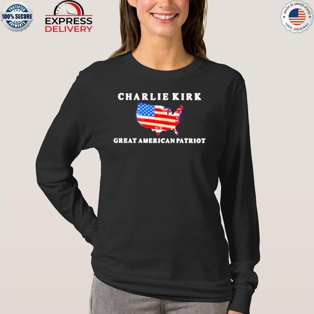 Charlie Kirk Great American Patriot Shirt