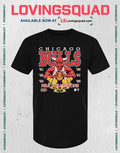 Chicago Bulls NBA Champions 1991-1998 Dynasty T-shirt