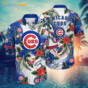 Chicago Cubs MLB Hawaiian Shirt Warm