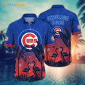 Chicago Cubs MLB Summer Swamp Flamingos Aloha Shirt