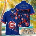 Chicago Cubs MLB Tropical Leaves Pattern Summer Hawaii Shirt