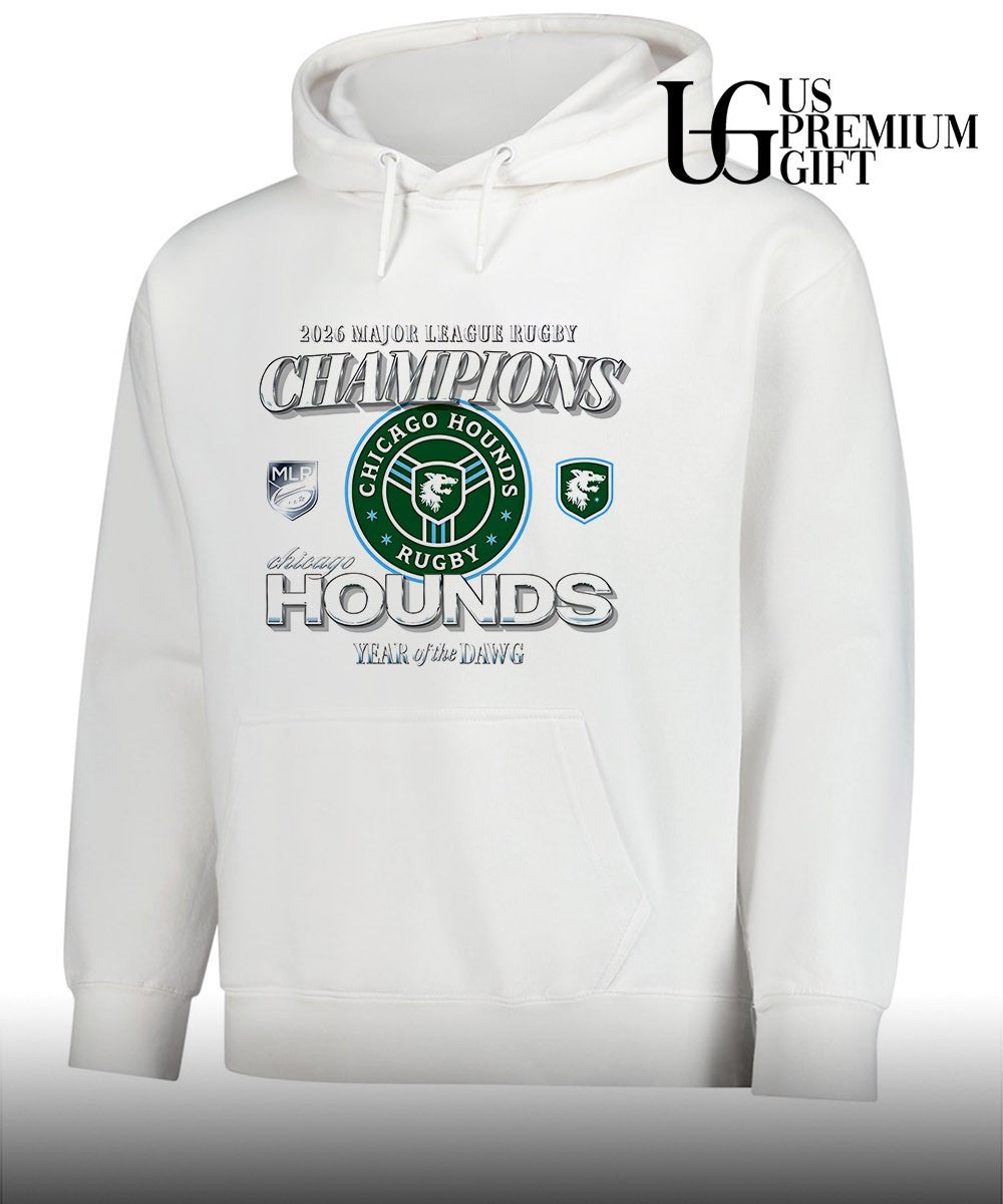 Chicago Hounds 2026 Major League Rugby Champions Year of the Dawg shirt