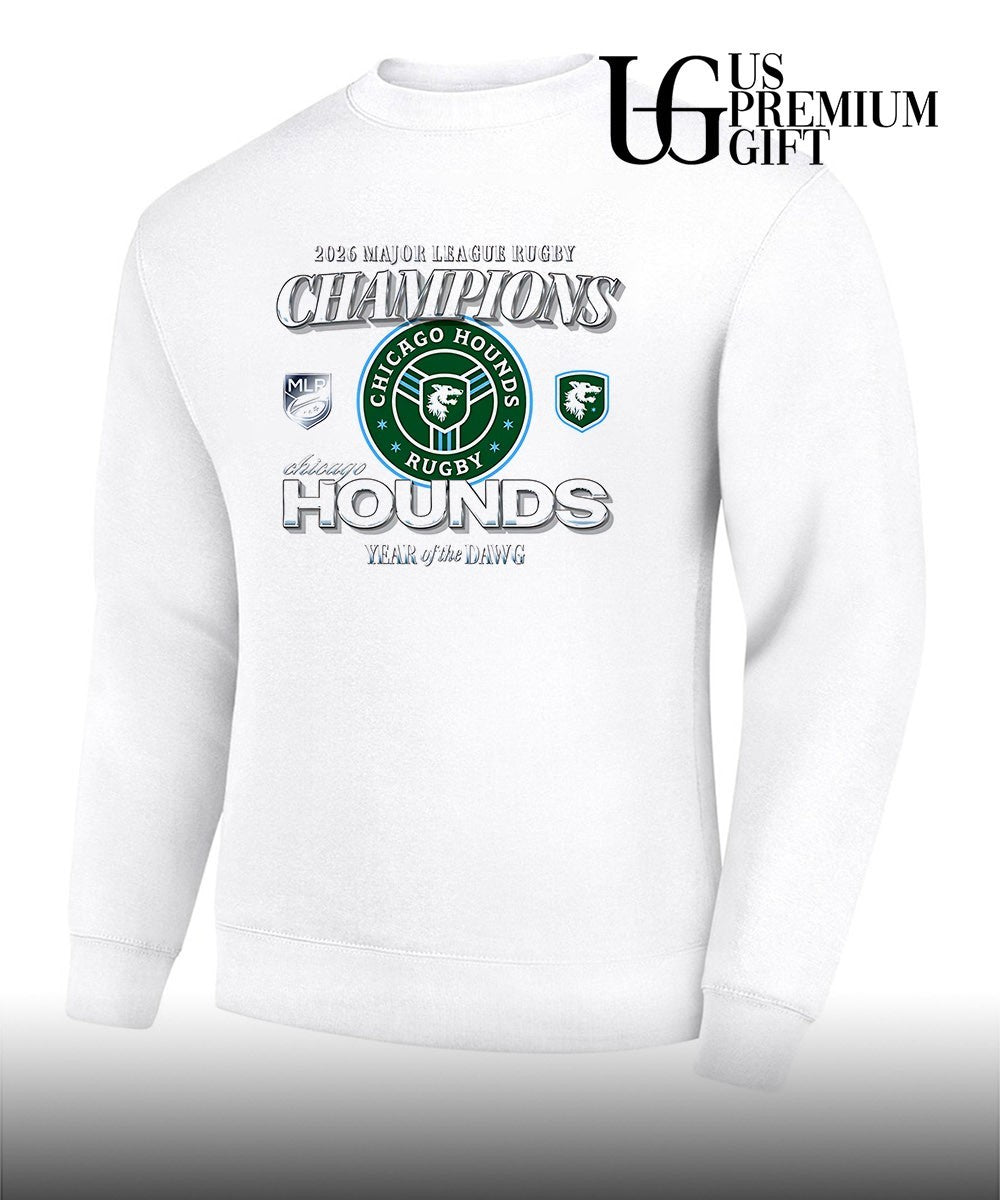 Chicago Hounds 2026 Major League Rugby Champions Year of the Dawg shirt