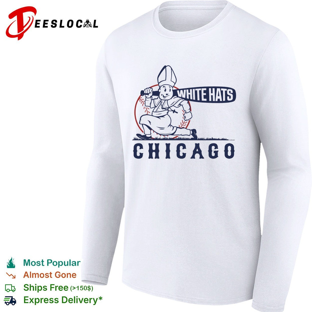 Chicago White Hats Baseball parody shirt