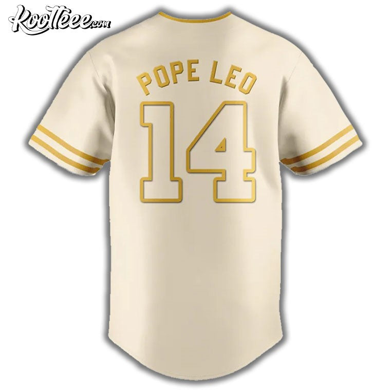 Chicago White Sox Pope Leo XIV Gift Baseball Jersey
