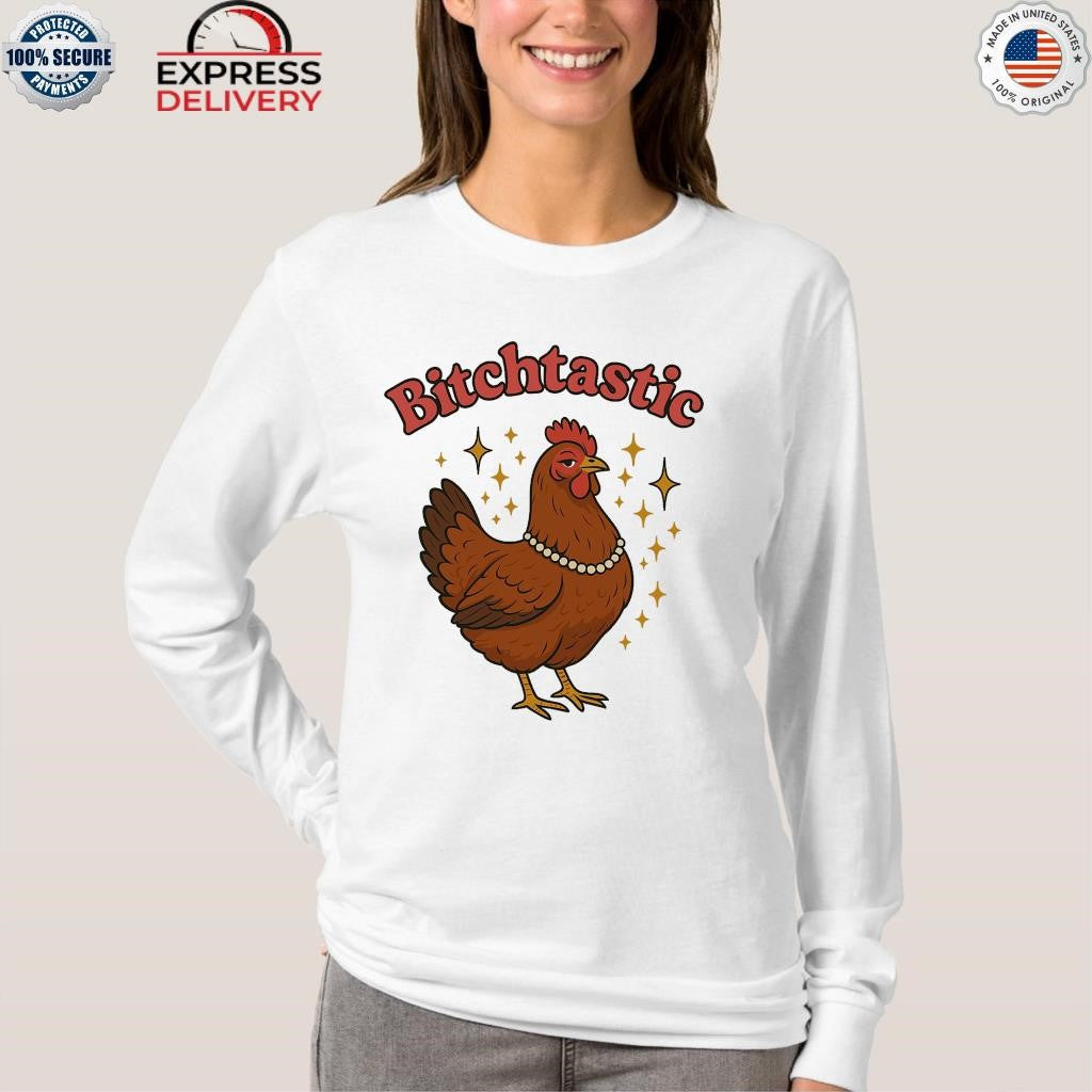 Chicken Bitchtastic Halloween Shirt