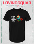 Chickens it’s fine i’m fine everything is fine funny T-shirt