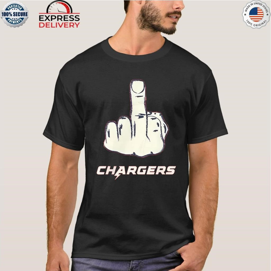 Chief Middle Finger Chargers 2025 Shirt