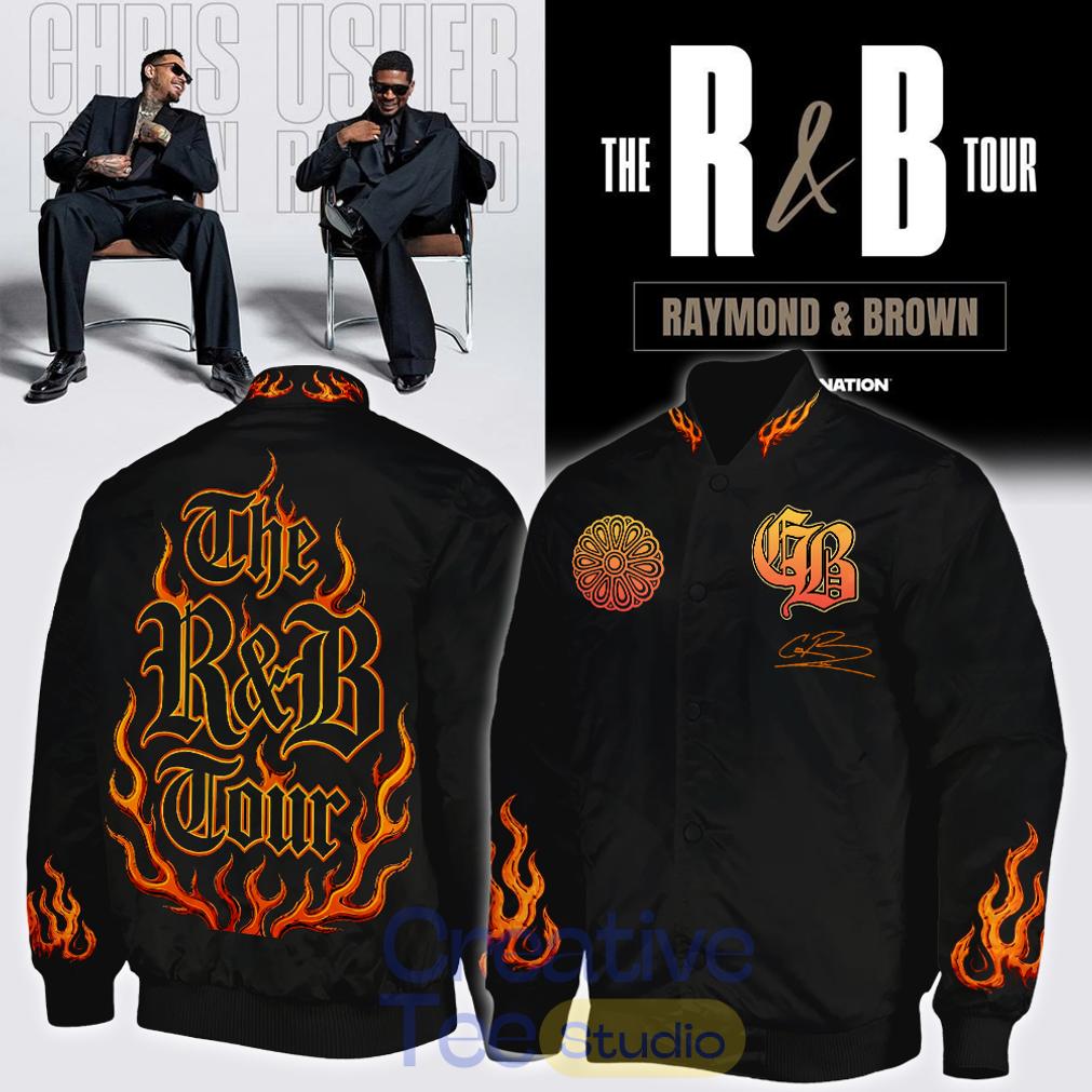 Chris Brown R&B Tour Special Bomber Jacket