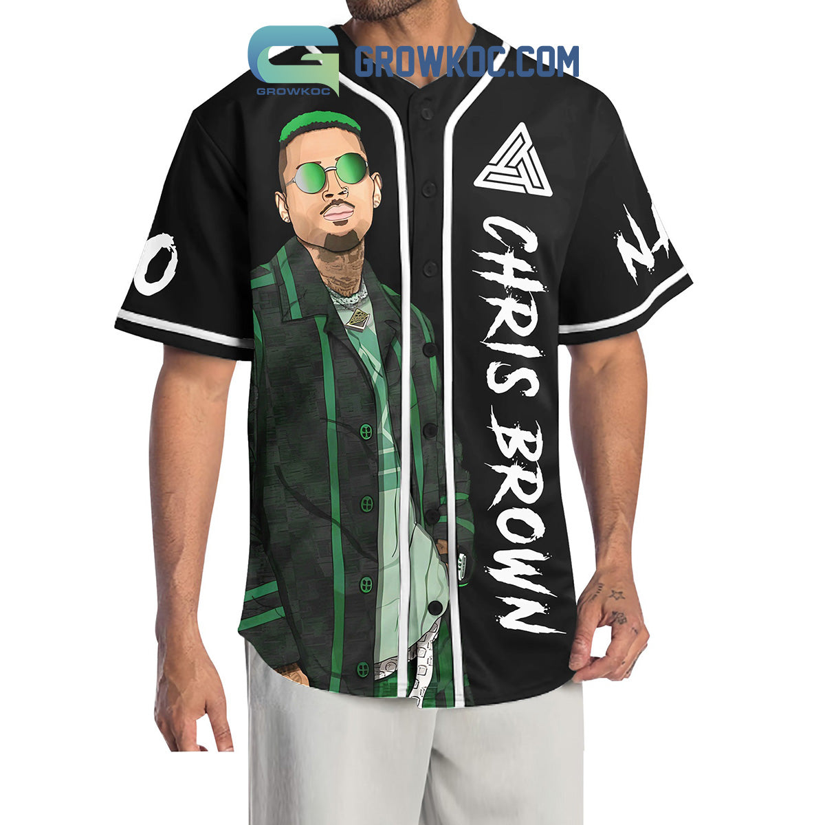 Chris Brown Tour Schedule Of 2024 Personalized Baseball Jersey