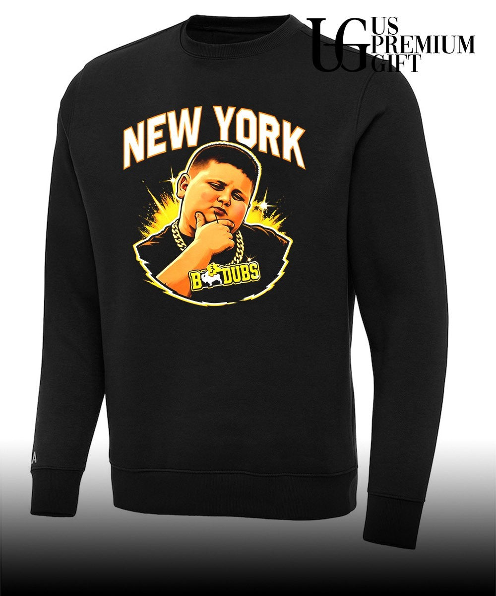 Christian Joseph New York Buffalo Wild Wings B-Dubs Kid Thinking With Gold Chain shirt