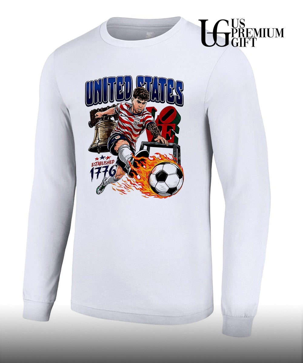 Christian Pulisic United States National Team Established 1776 shirt