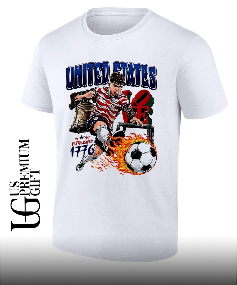 Christian Pulisic United States National Team Established 1776 shirt