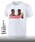 Christian Pulisic and Weston McKennie USA Soccer middle finger shirt
